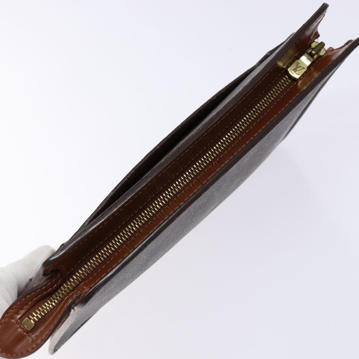 LOUIS VUITTON Monogram Pochette Homme Clutch Bag M51795 LV Auth ep10246