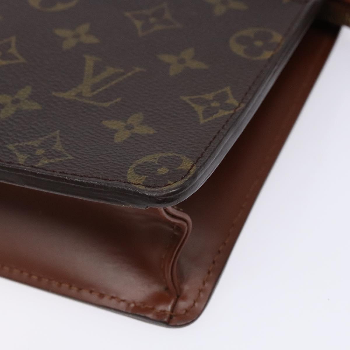 LOUIS VUITTON Monogram Pochette Homme Clutch Bag M51795 LV Auth ep10246