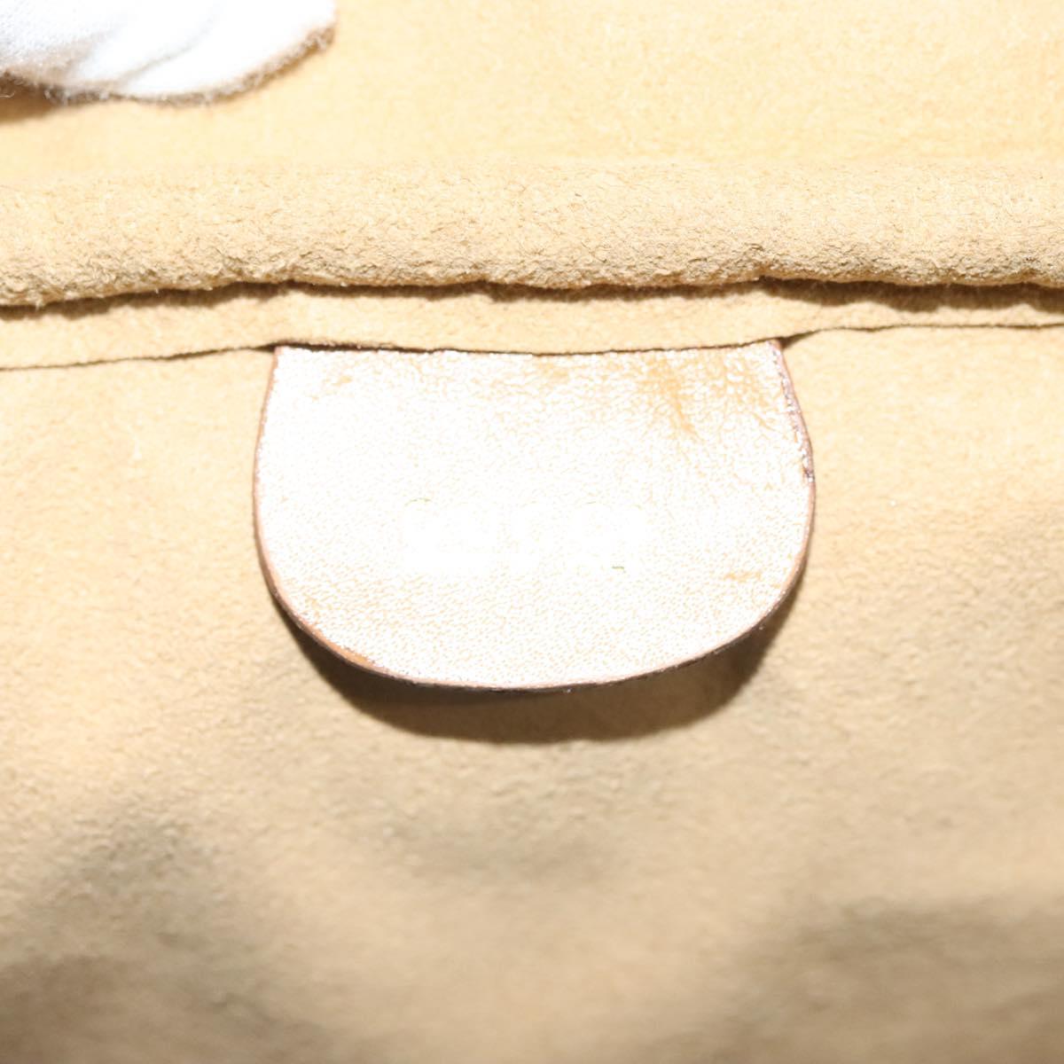 GUCCI GG Canvas Boston Bag 2way Gold Beige 013 123 3659 Auth ep10260