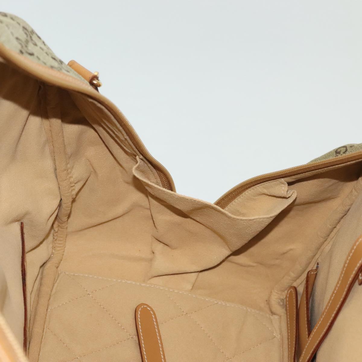 GUCCI GG Canvas Boston Bag 2way Gold Beige 013 123 3659 Auth ep10260