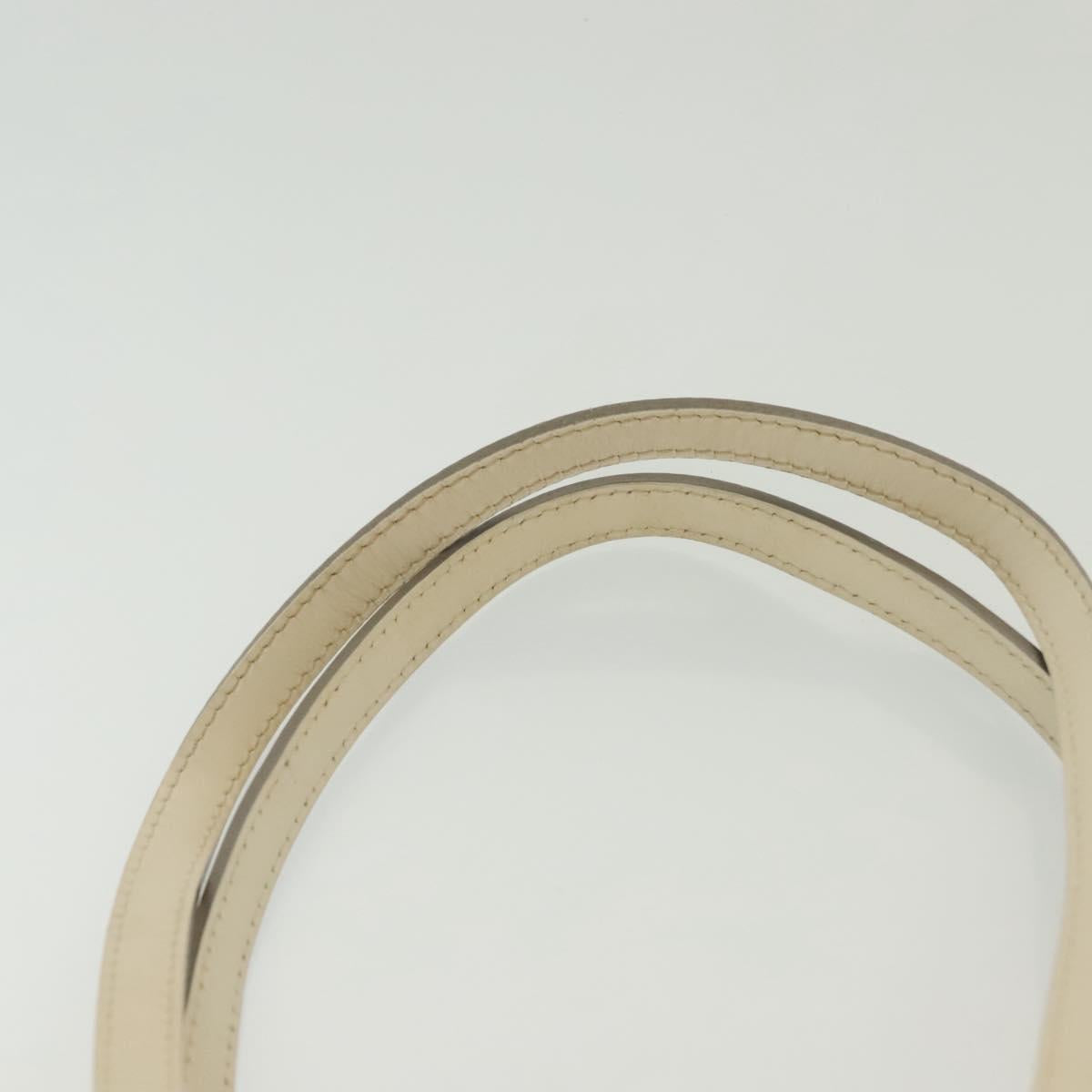 LOUIS VUITTON Epi Madeleine PM Hand Bag White Yvoire M5933J LV Auth ep10269