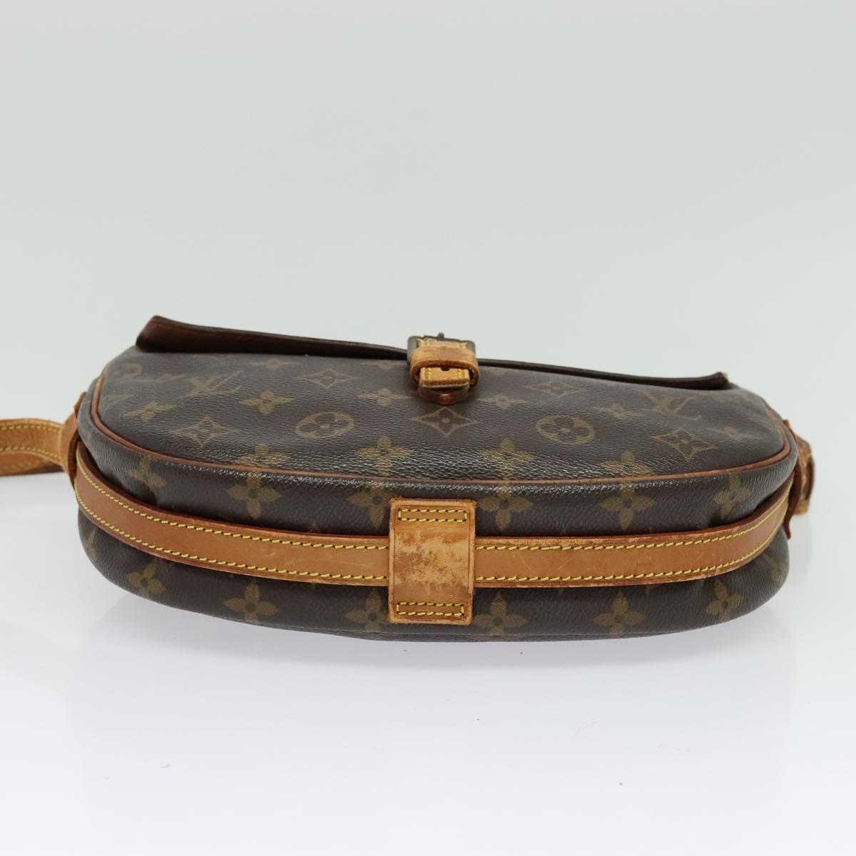 LOUIS VUITTON Monogram Jeune Fille MM Shoulder Bag M51226 LV Auth ep10277