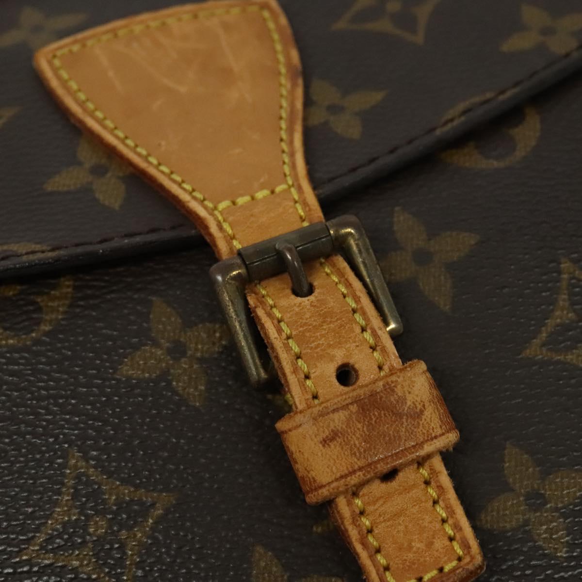 LOUIS VUITTON Monogram Jeune Fille MM Shoulder Bag M51226 LV Auth ep10277