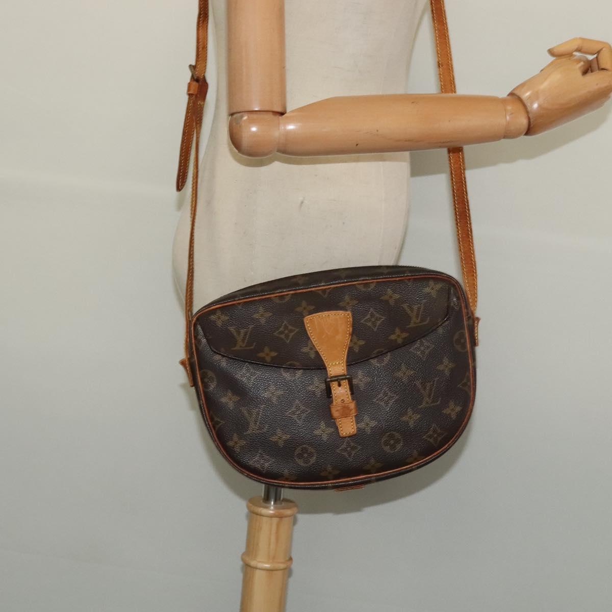 LOUIS VUITTON Monogram Jeune Fille MM Shoulder Bag M51226 LV Auth ep10277