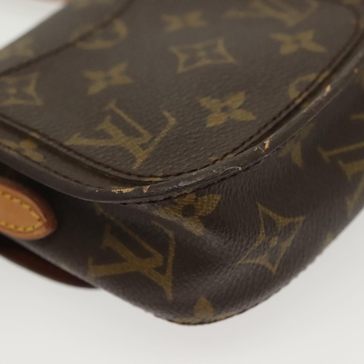 LOUIS VUITTON Monogram Bebe Monogram Saint Cloud Bag M51245 LV Auth ep10291