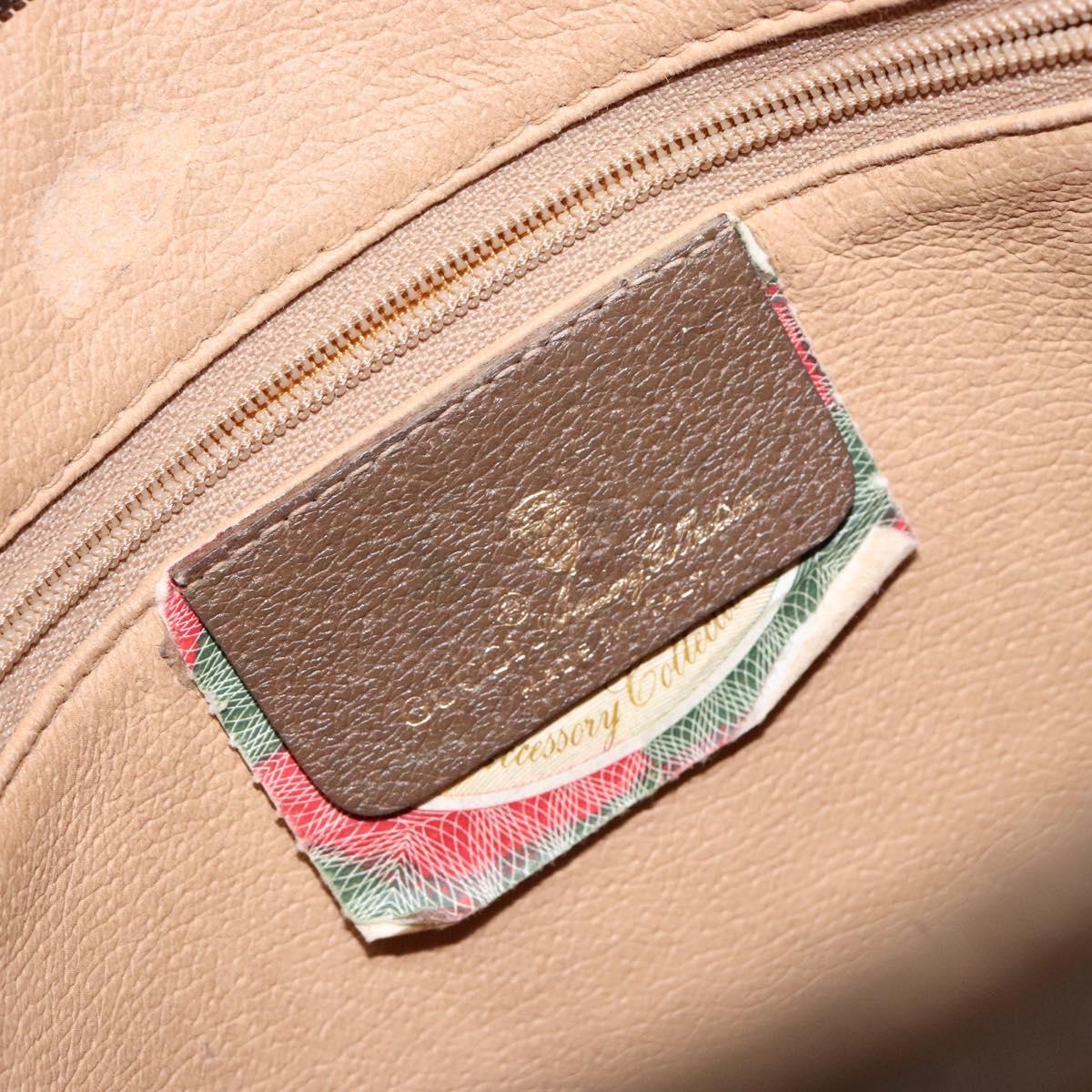 GUCCI GG Supreme Clutch Bag PVC Beige 97 01 038 Auth ep10297