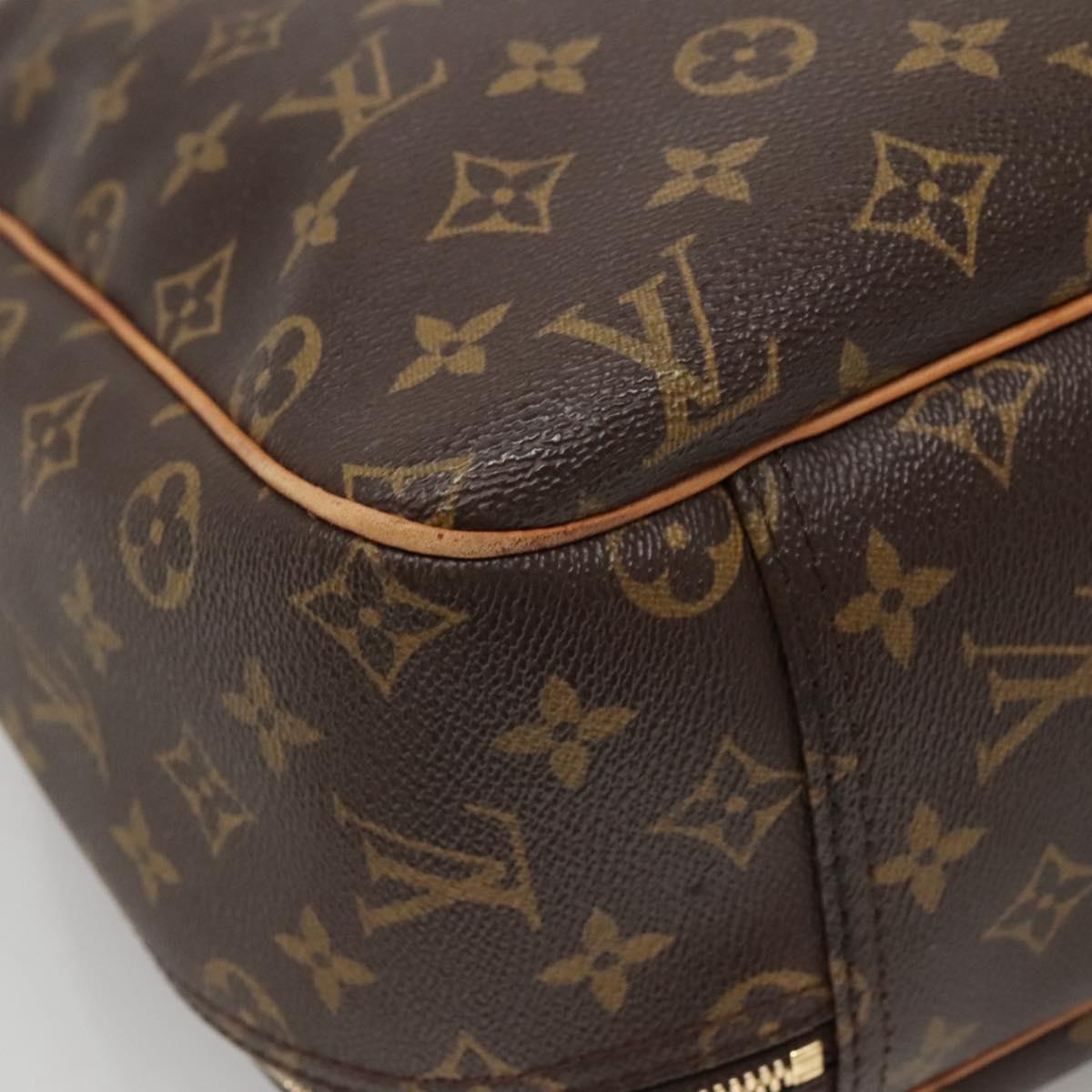 LOUIS VUITTON Monogram Excursion Hand Bag M41450 LV Auth ep10336
