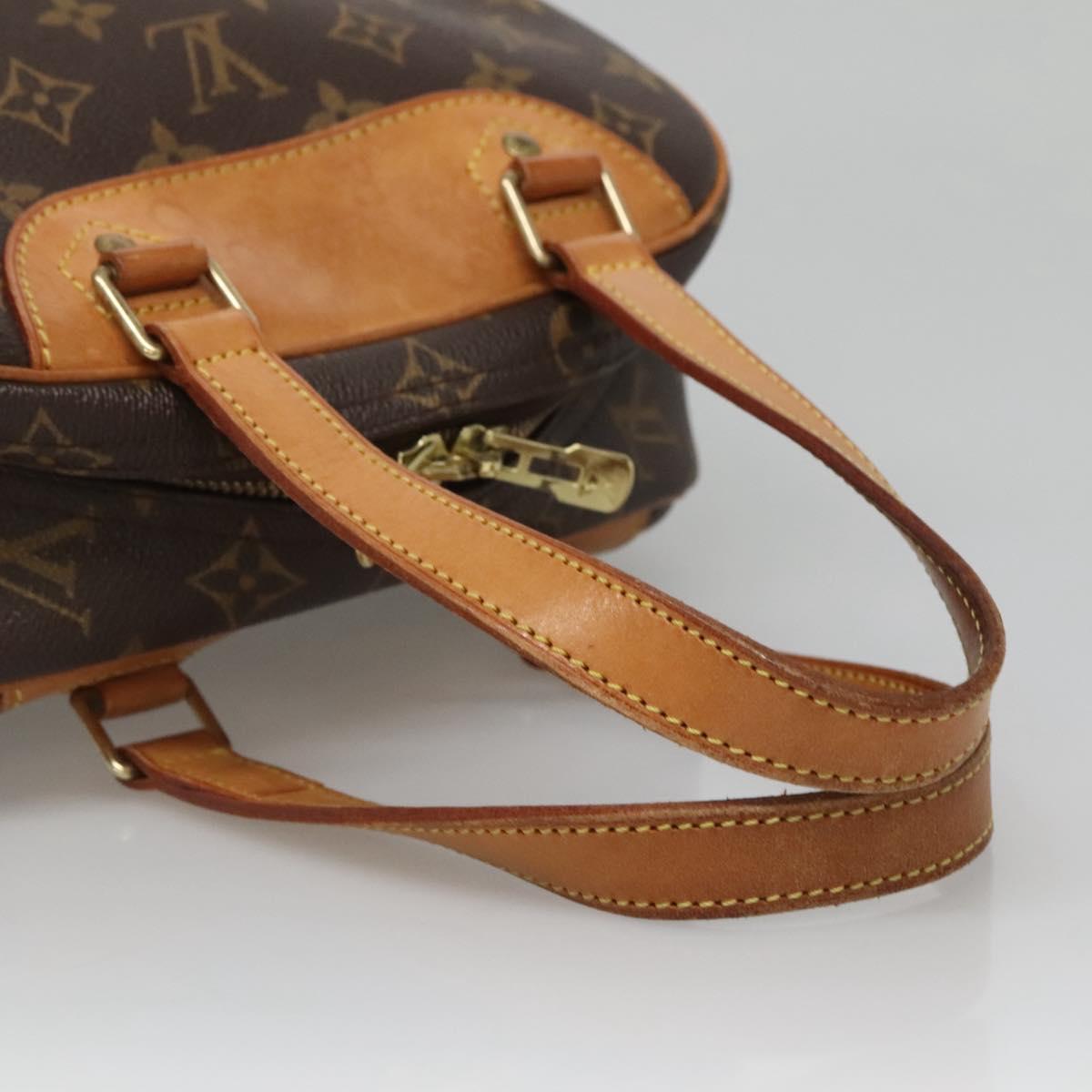 LOUIS VUITTON Monogram Excursion Hand Bag M41450 LV Auth ep10336