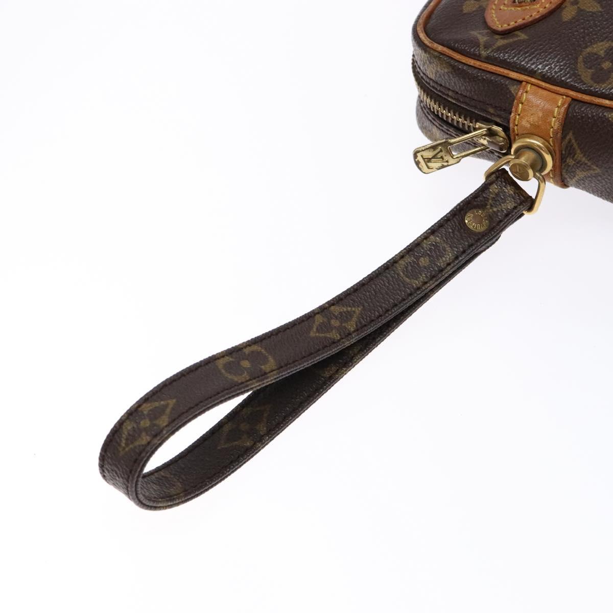 LOUIS VUITTON Monogram Marly Dragonne GM Clutch Bag M51825 LV Auth ep10354