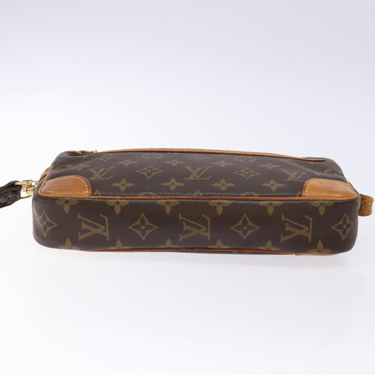 LOUIS VUITTON Monogram Marly Dragonne GM Clutch Bag M51825 LV Auth ep10354