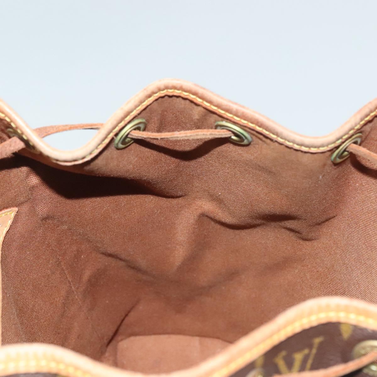 LOUIS VUITTON Monogram Montsouris MM Backpack M51136 LV Auth ep10374