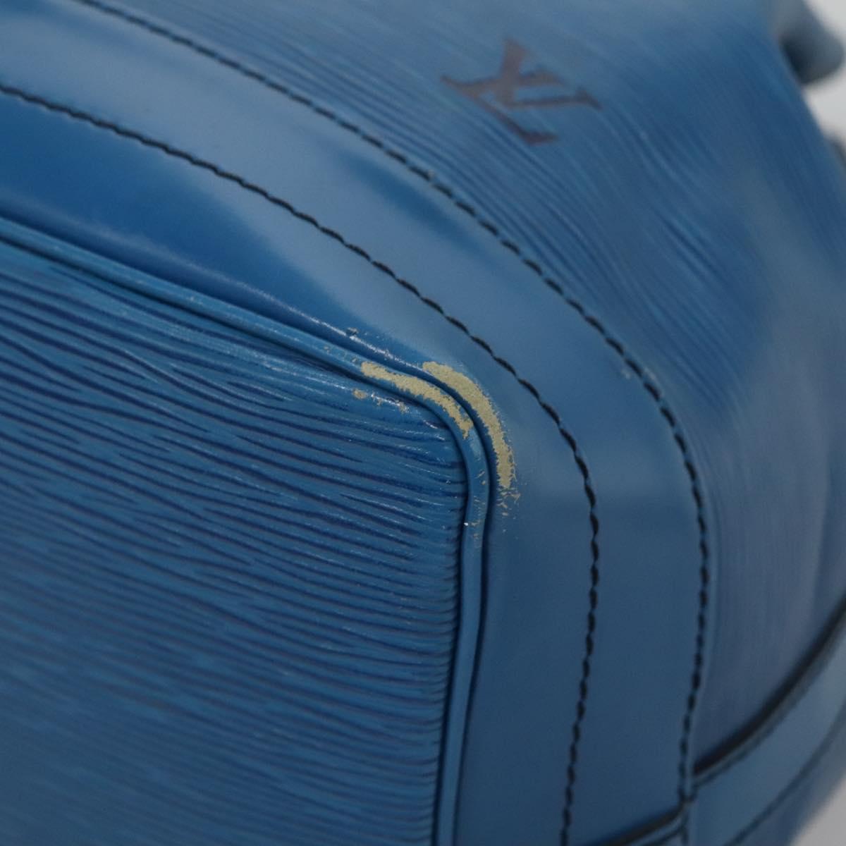 LOUIS VUITTON Epi Noe Shoulder Bag Toledo Blue M44005 LV Auth ep10377