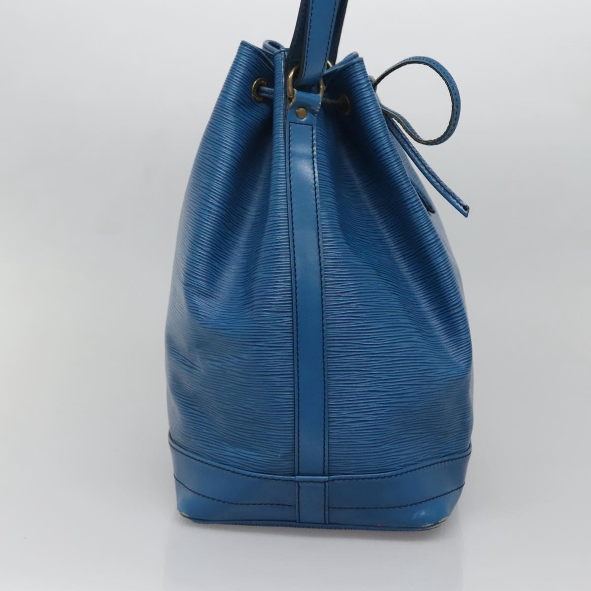 LOUIS VUITTON Epi Noe Shoulder Bag Toledo Blue M44005 LV Auth ep10377