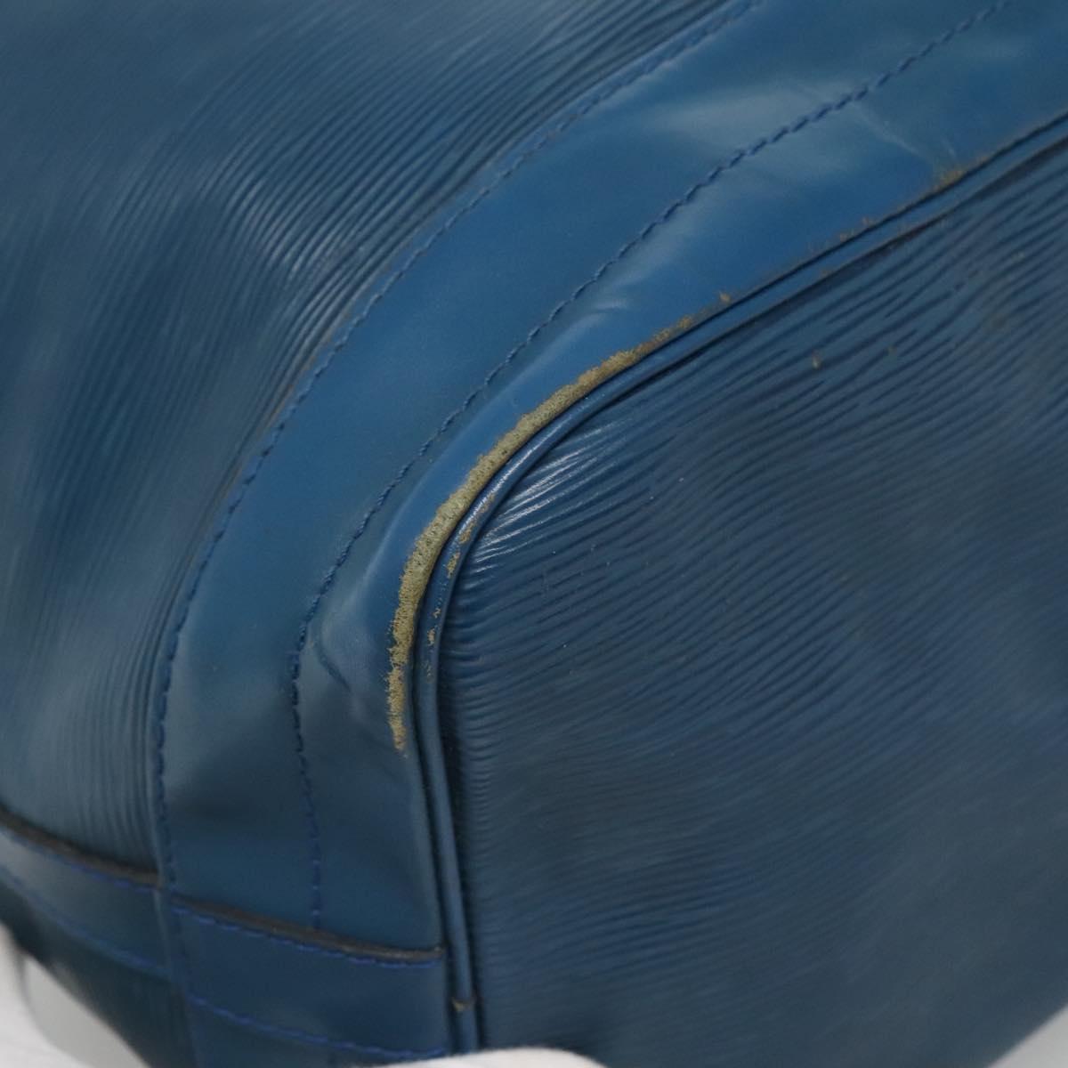 LOUIS VUITTON Epi Noe Shoulder Bag Toledo Blue M44005 LV Auth ep10419