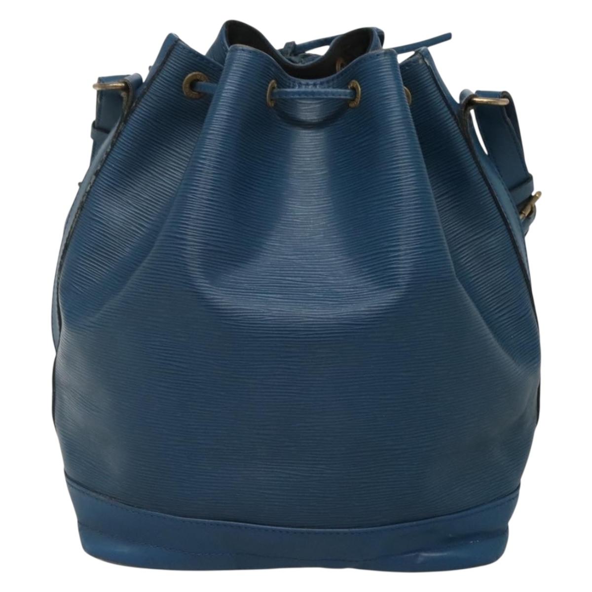 LOUIS VUITTON Epi Noe Shoulder Bag Toledo Blue M44005 LV Auth ep10419