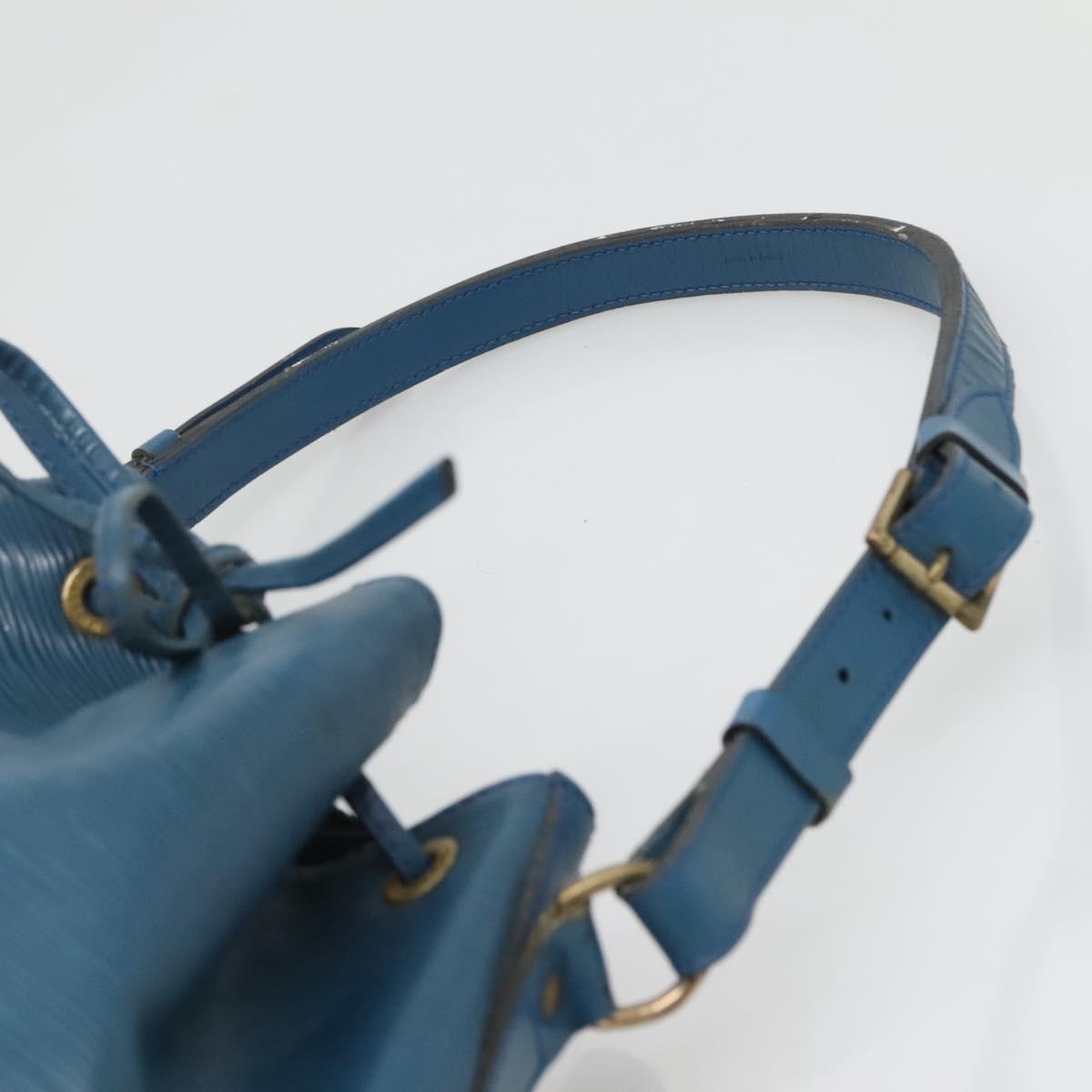 LOUIS VUITTON Epi Noe Shoulder Bag Toledo Blue M44005 LV Auth ep10419