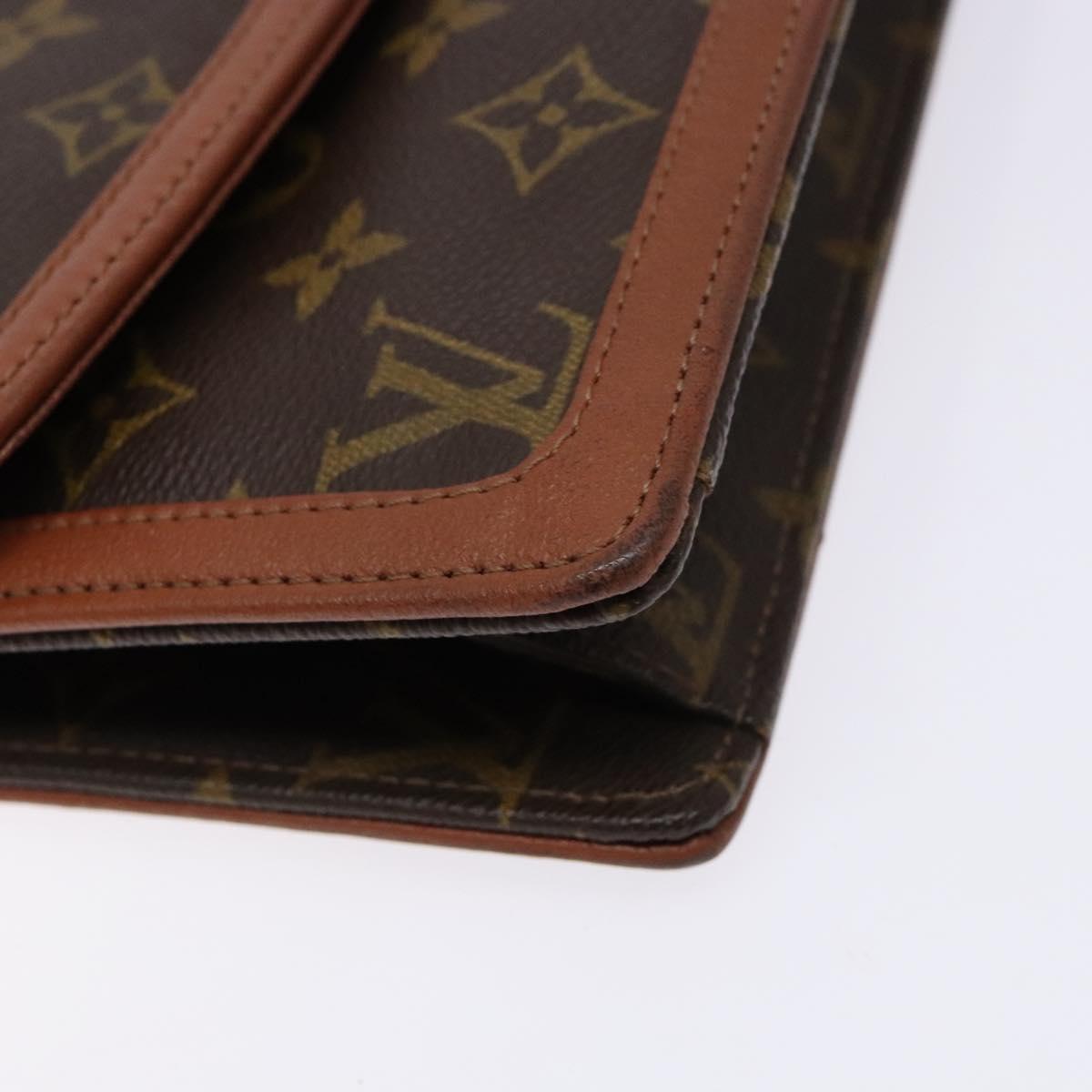 LOUIS VUITTON Monogram Pochette Dam GM Clutch Bag M51810 LV Auth ep10450