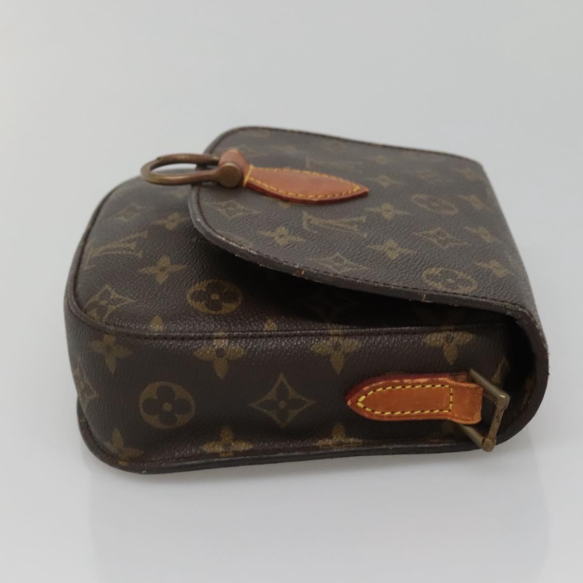 LOUIS VUITTON Monogram Monogram Saint Cloud MM Shoulder Bag M51243 Auth ep10458