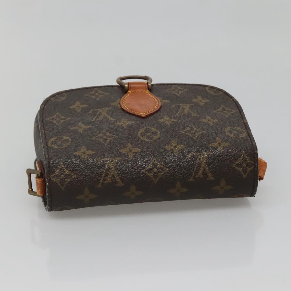 LOUIS VUITTON Monogram Monogram Saint Cloud MM Shoulder Bag M51243 Auth ep10458