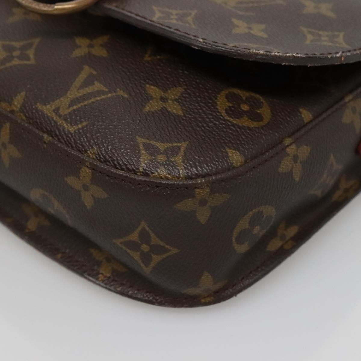 LOUIS VUITTON Monogram Monogram Saint Cloud MM Shoulder Bag M51243 Auth ep10458