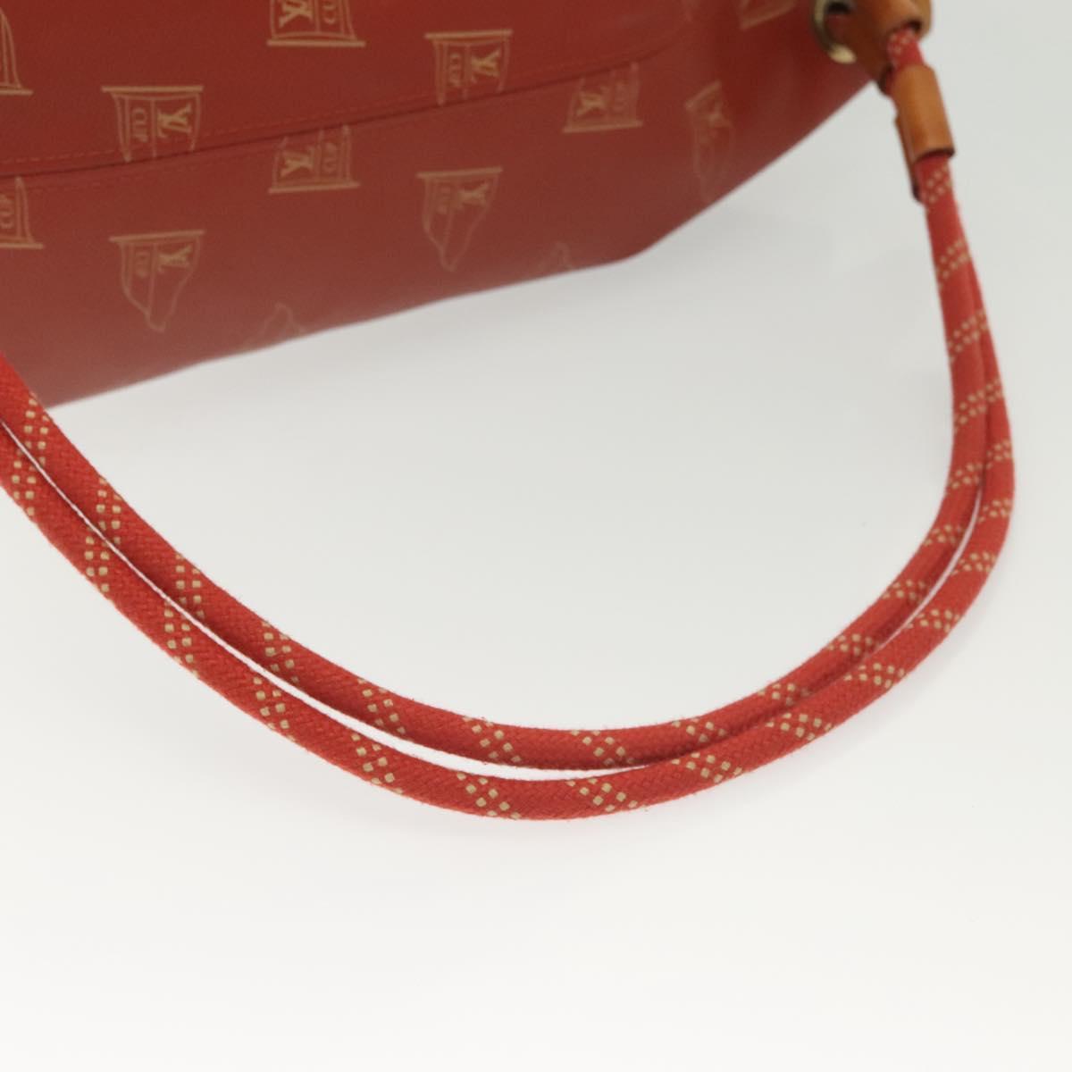 LOUIS VUITTON LV cup Saint Tropez Shoulder Bag Red M80026 LV Auth ep10503