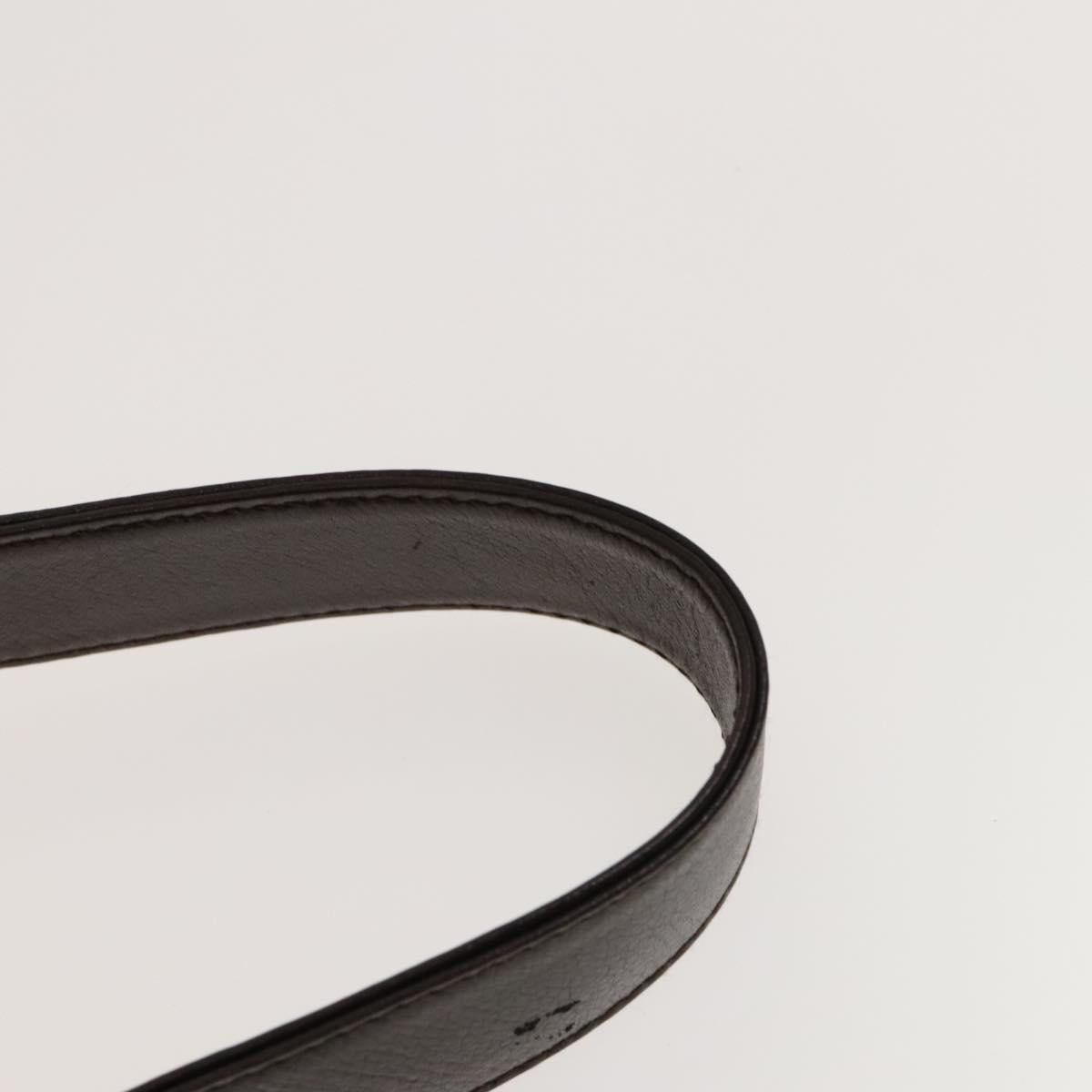 GUCCI Bamboo Hand Bag Leather 2way Brown Gold Auth ep10532