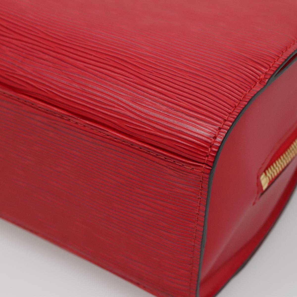 LOUIS VUITTON Epi Pont Neuf Hand Bag Red M52057 LV Auth ep10536