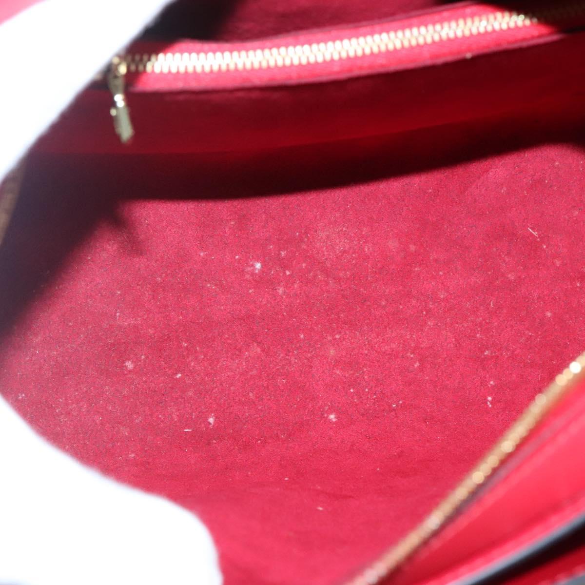 LOUIS VUITTON Epi Pont Neuf Hand Bag Red M52057 LV Auth ep10536