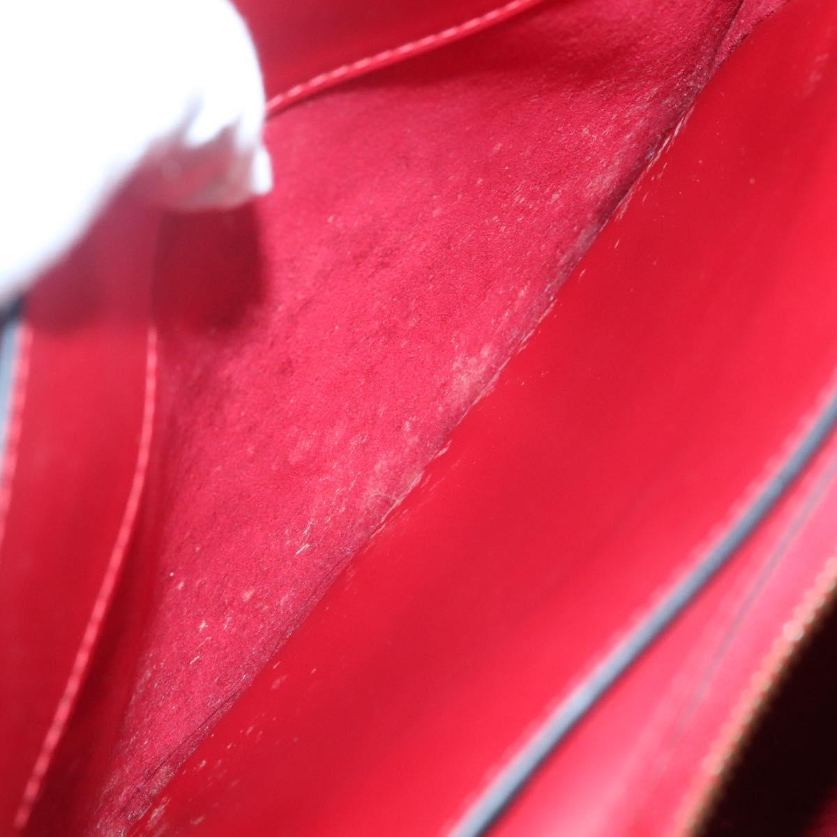 LOUIS VUITTON Epi Pont Neuf Hand Bag Red M52057 LV Auth ep10536