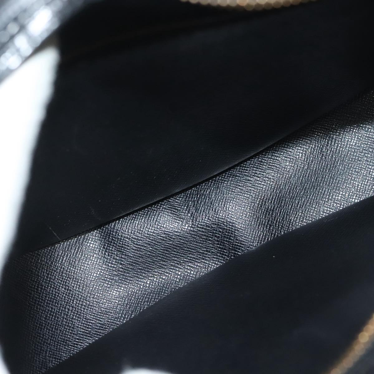 LOUIS VUITTON Epi Jeune Fille MM Shoulder Bag Black M52152 LV Auth ep10540