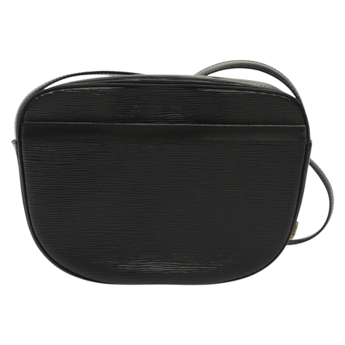 LOUIS VUITTON Epi Jeune Fille MM Shoulder Bag Black M52152 LV Auth ep10540