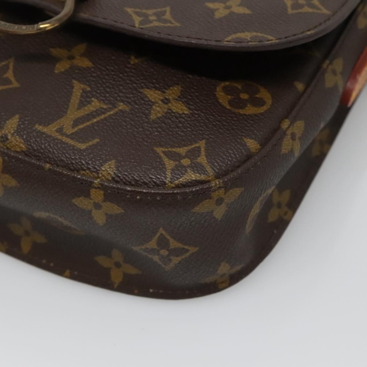 LOUIS VUITTON Monogram Saint Cloud MM Shoulder Bag M51243 LV Auth ep10559