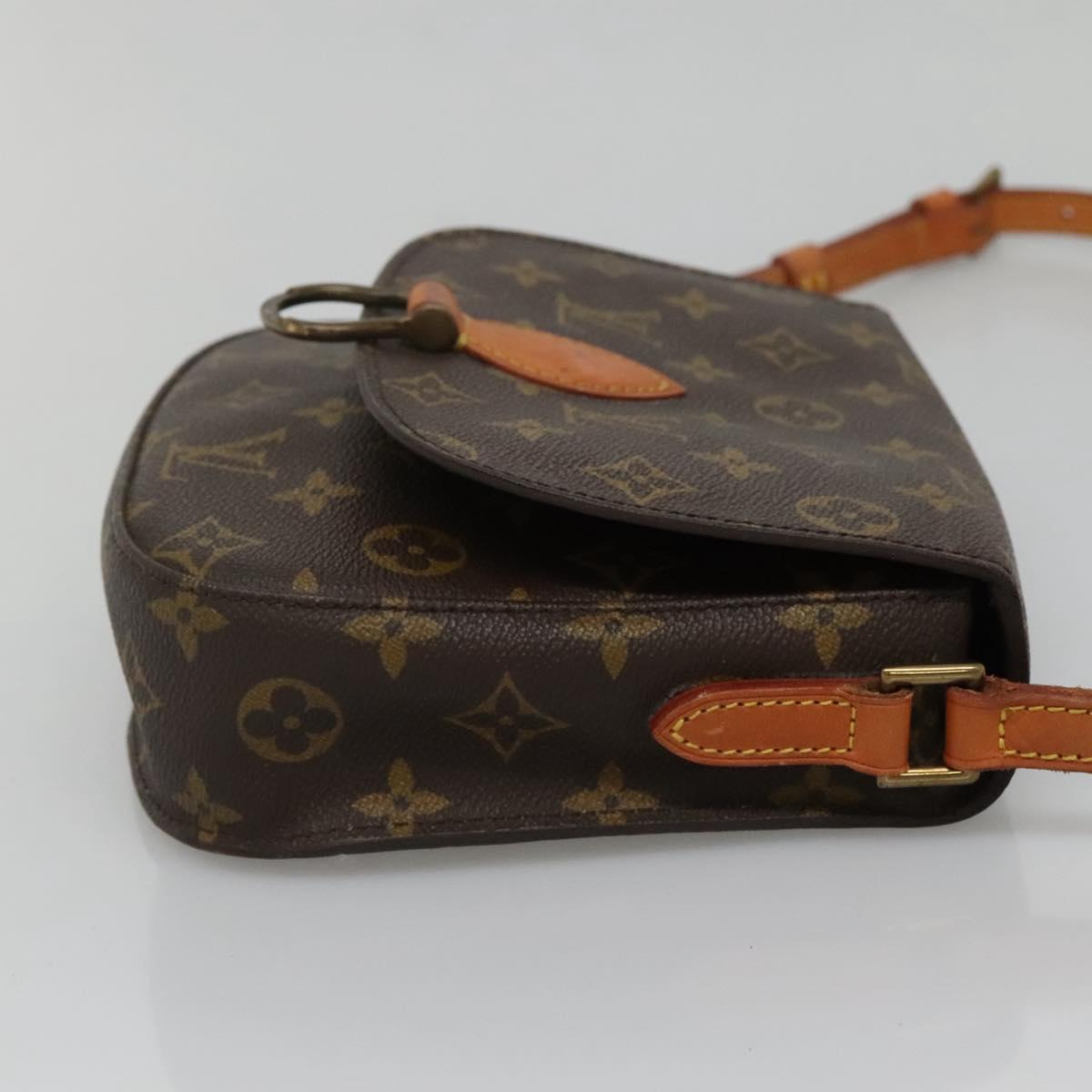 LOUIS VUITTON Monogram Saint Cloud MM Shoulder Bag M51243 LV Auth ep10559
