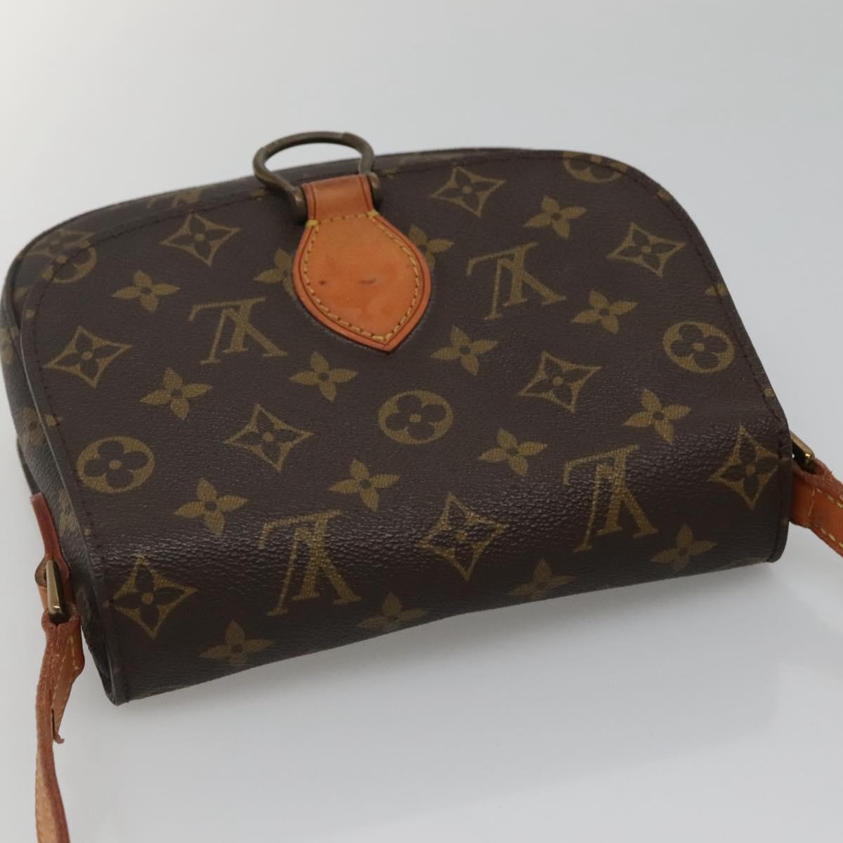 LOUIS VUITTON Monogram Saint Cloud MM Shoulder Bag M51243 LV Auth ep10559