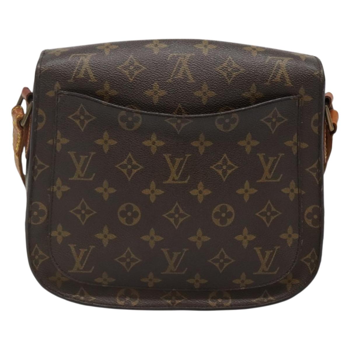 LOUIS VUITTON Monogram Saint Cloud GM Shoulder Bag M51242 LV Auth ep10579