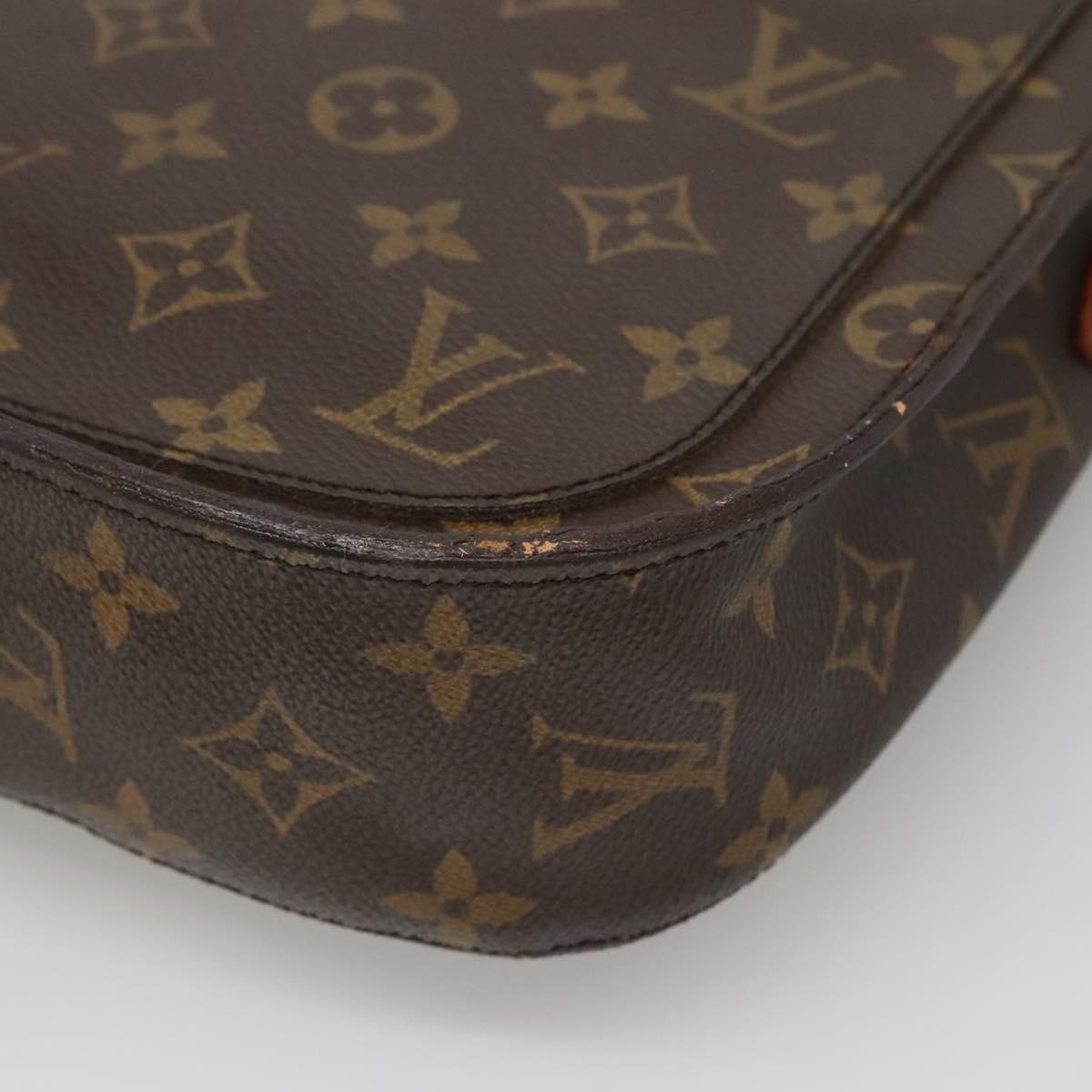 LOUIS VUITTON Monogram Saint Cloud GM Shoulder Bag M51242 LV Auth ep10583