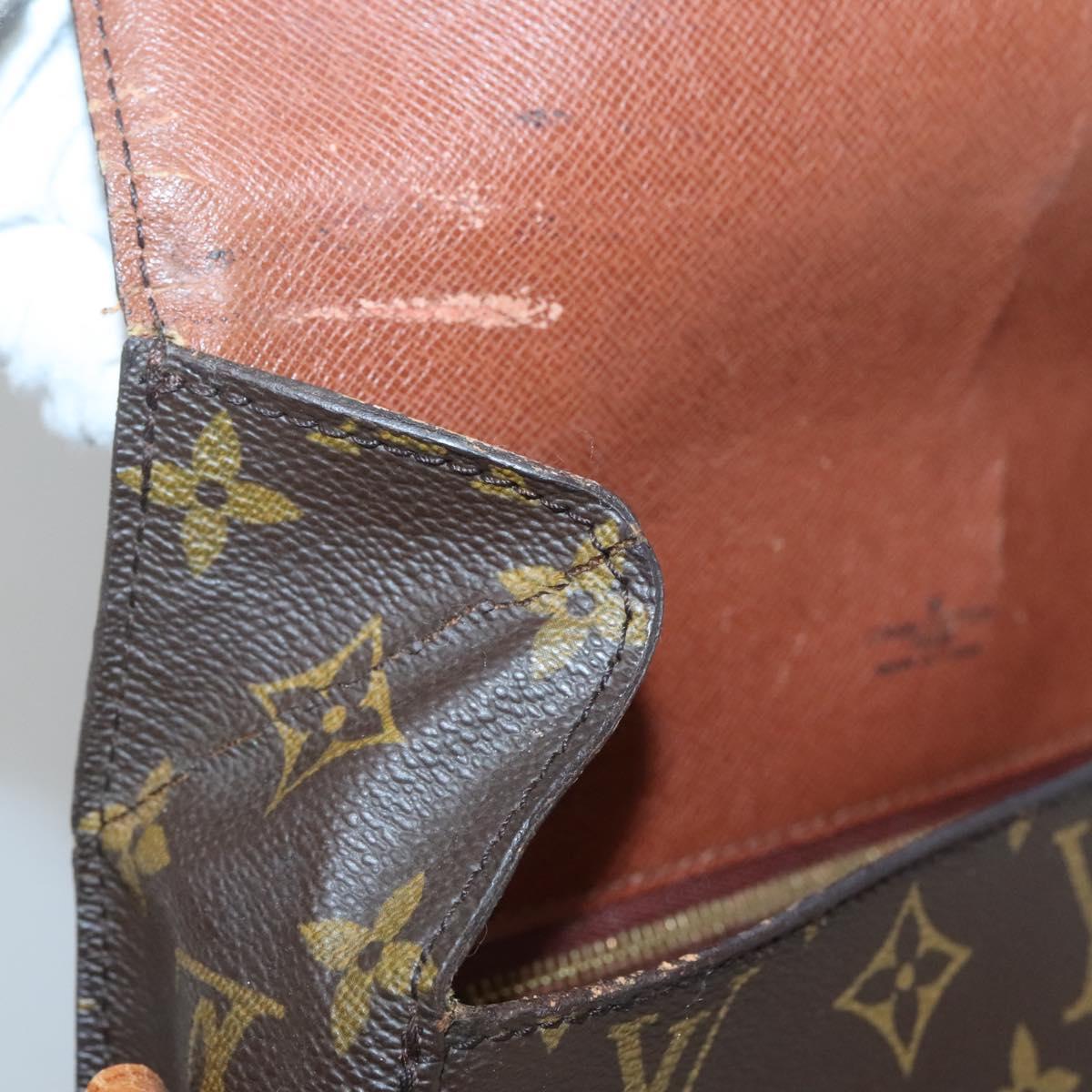 LOUIS VUITTON Monogram Saint Cloud GM Shoulder Bag M51242 LV Auth ep10583