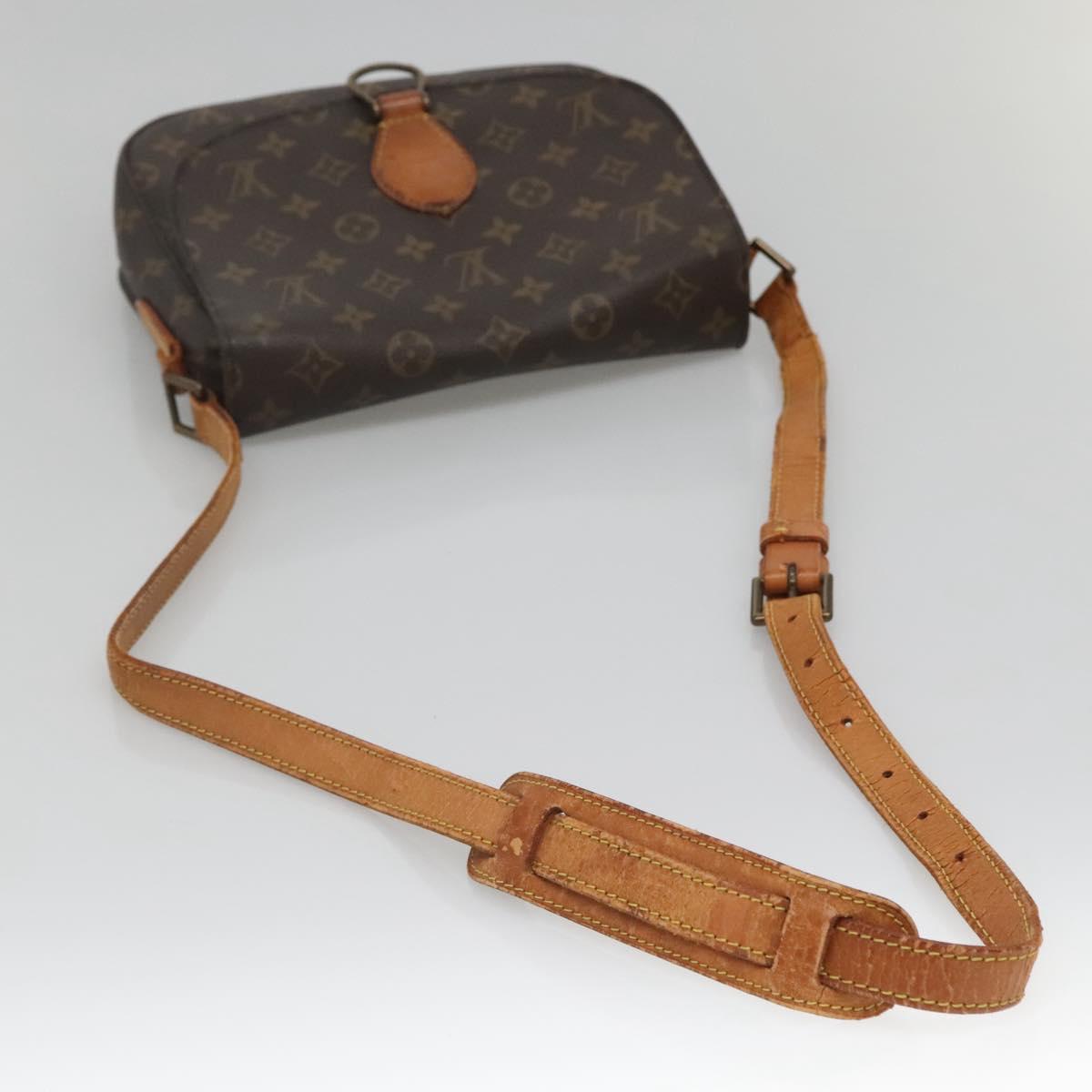 LOUIS VUITTON Monogram Saint Cloud GM Shoulder Bag M51242 LV Auth ep10583