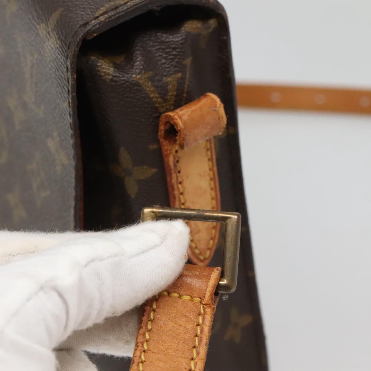 LOUIS VUITTON Monogram Saint Cloud GM Shoulder Bag M51242 LV Auth ep10583