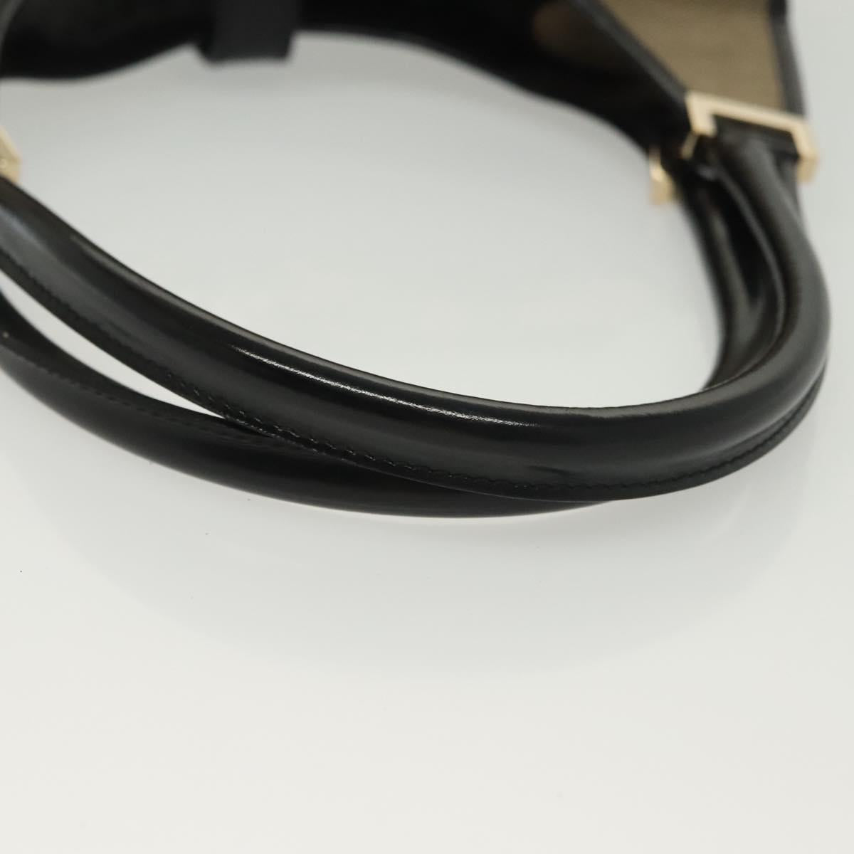 GUCCI GG Canvas Jackie Hand Bag Beige Gold 002 1067 Auth ep10589