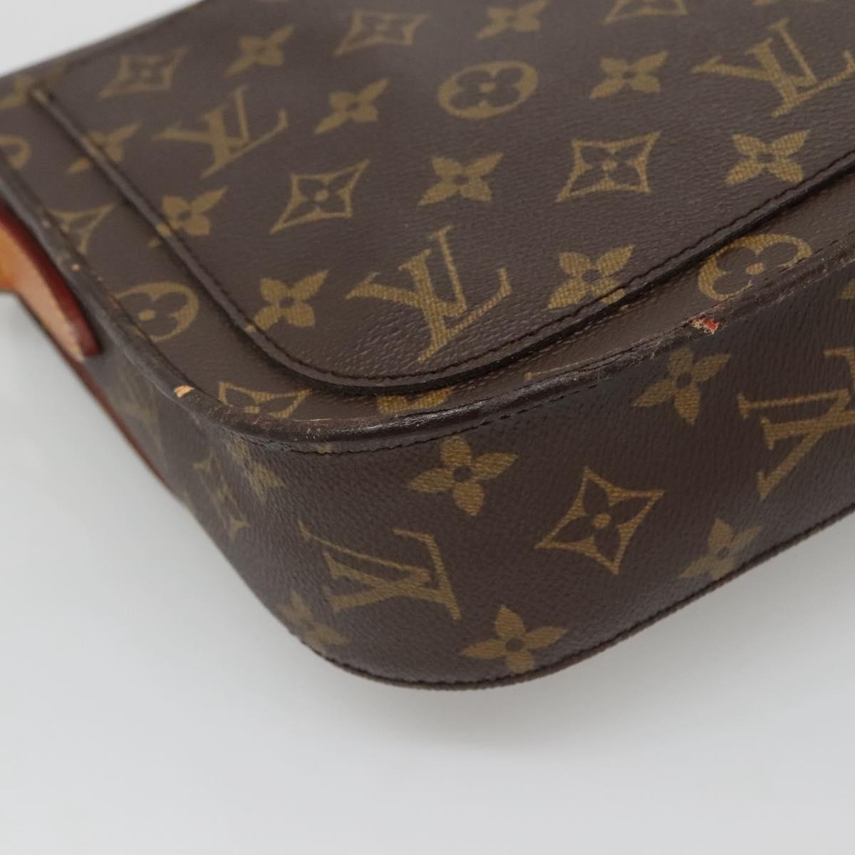LOUIS VUITTON Monogram Saint Cloud GM Shoulder Bag M51242 LV Auth ep10607