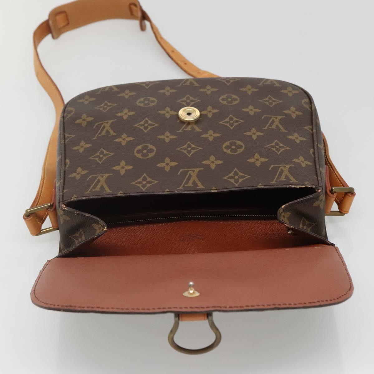 LOUIS VUITTON Monogram Saint Cloud GM Shoulder Bag M51242 LV Auth ep10607