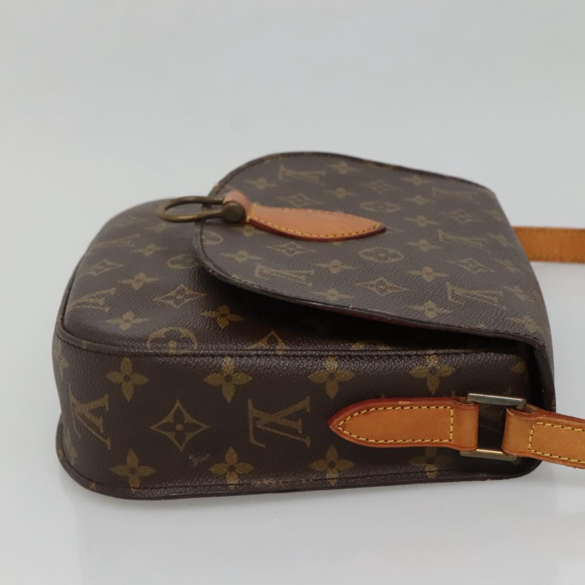 LOUIS VUITTON Monogram Saint Cloud GM Shoulder Bag M51242 LV Auth ep10607