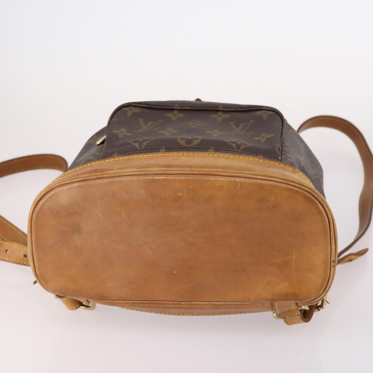 LOUIS VUITTON Monogram Montsouris MM Backpack M51136 LV Auth ep10627