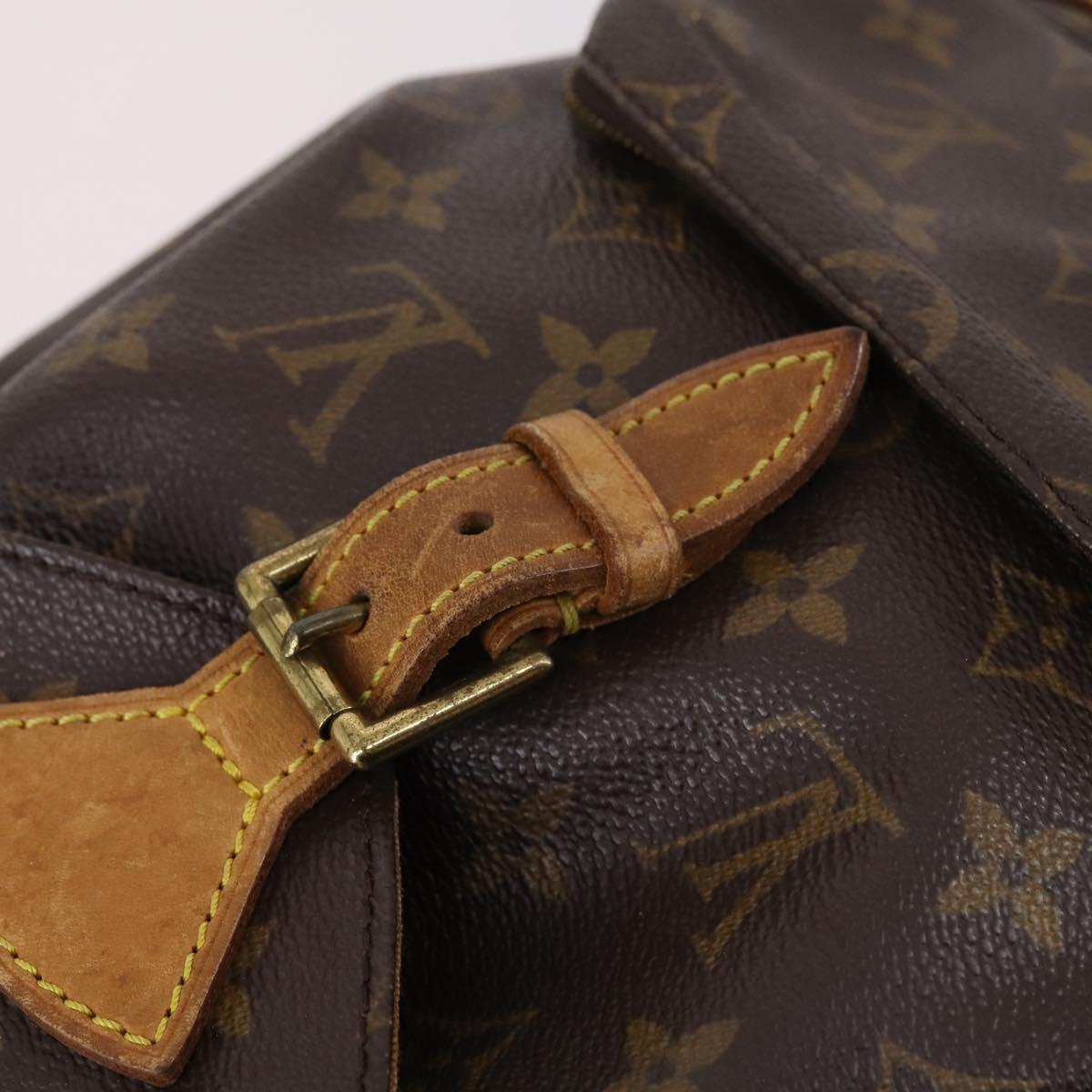 LOUIS VUITTON Monogram Montsouris MM Backpack M51136 LV Auth ep10627