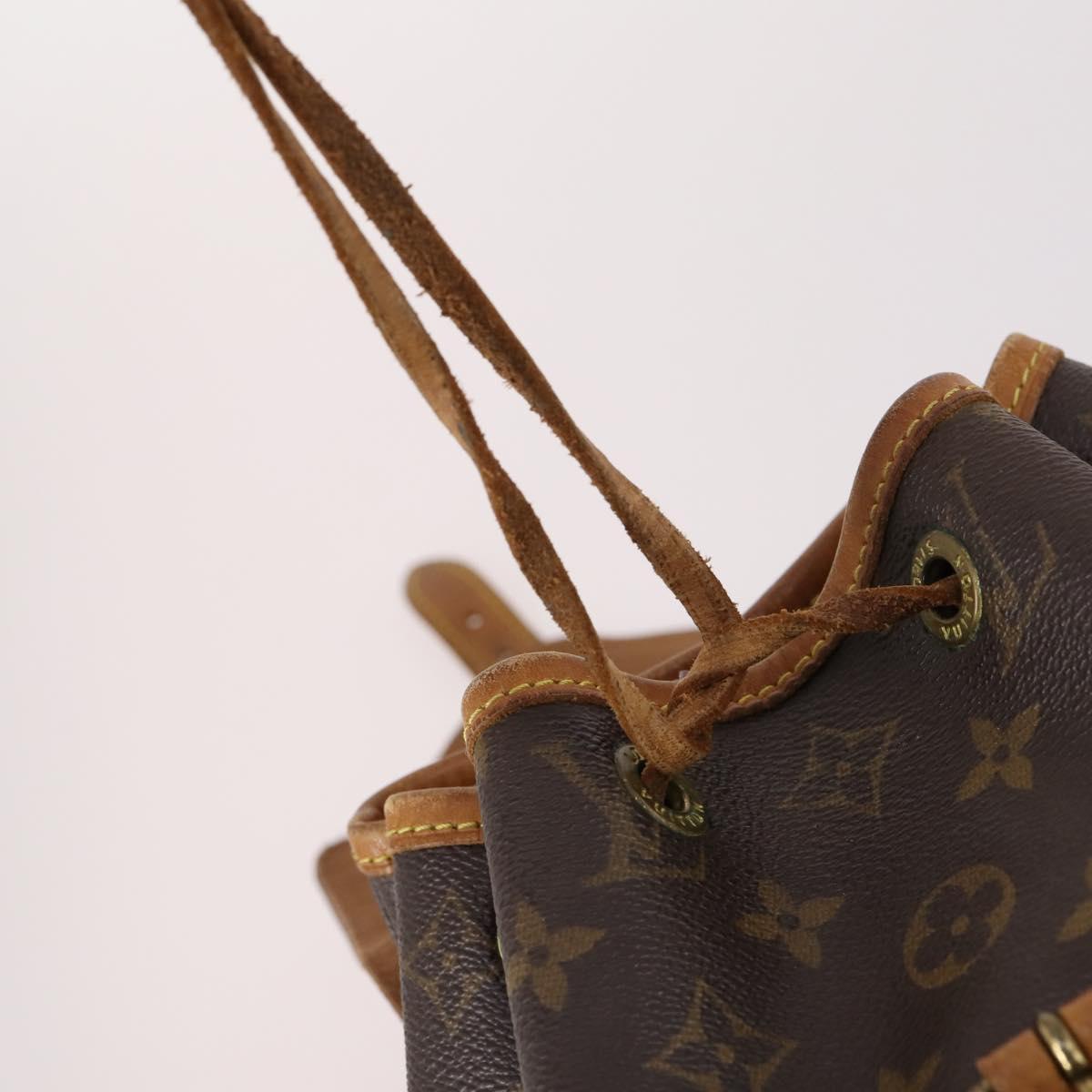 LOUIS VUITTON Monogram Montsouris MM Backpack M51136 LV Auth ep10627