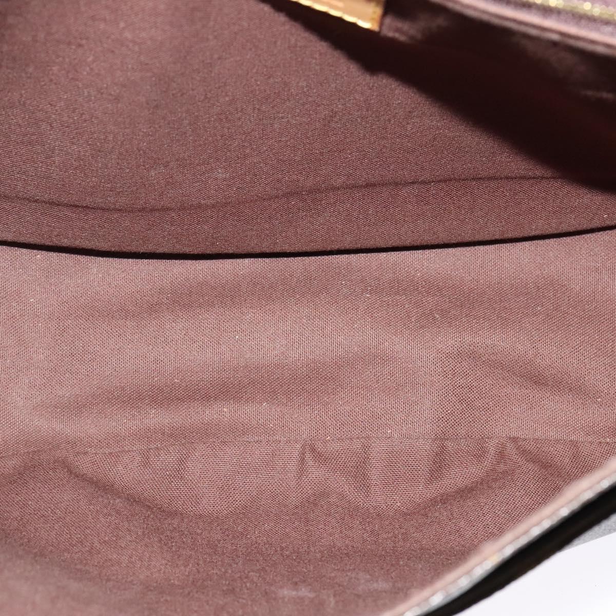 LOUIS VUITTON Monogram Menilmontant MM Shoulder Bag M40473 LV Auth ep10636