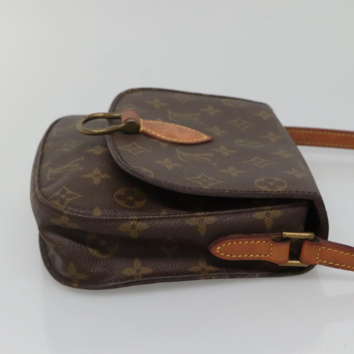 LOUIS VUITTON Monogram Saint Cloud MM Shoulder Bag M51243 LV Auth ep10644