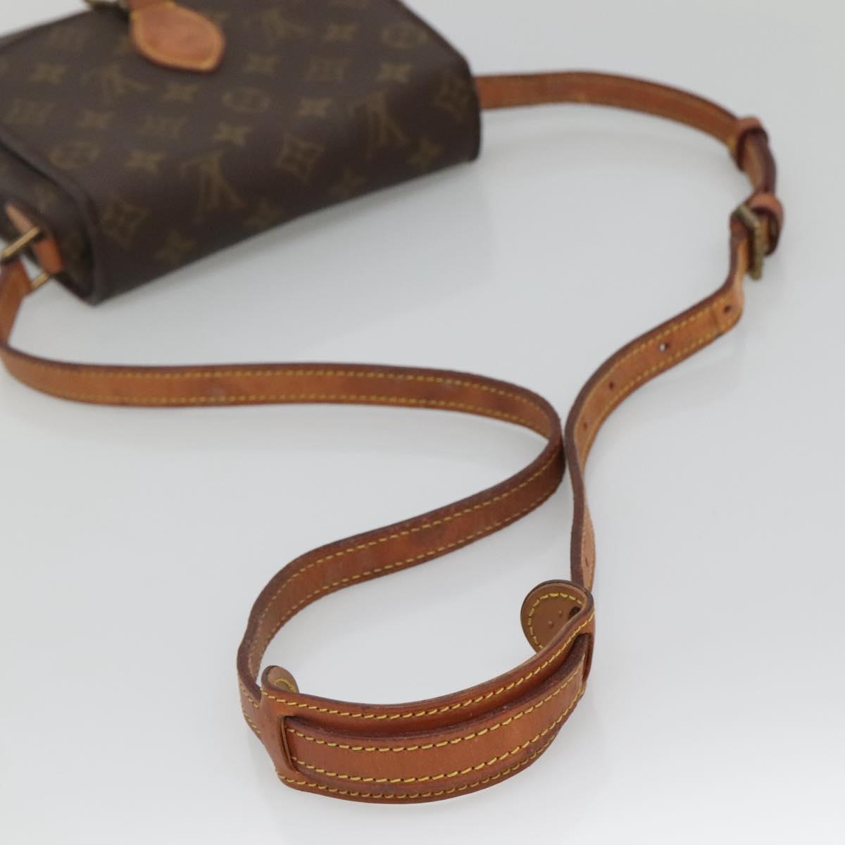 LOUIS VUITTON Monogram Saint Cloud MM Shoulder Bag M51243 LV Auth ep10644