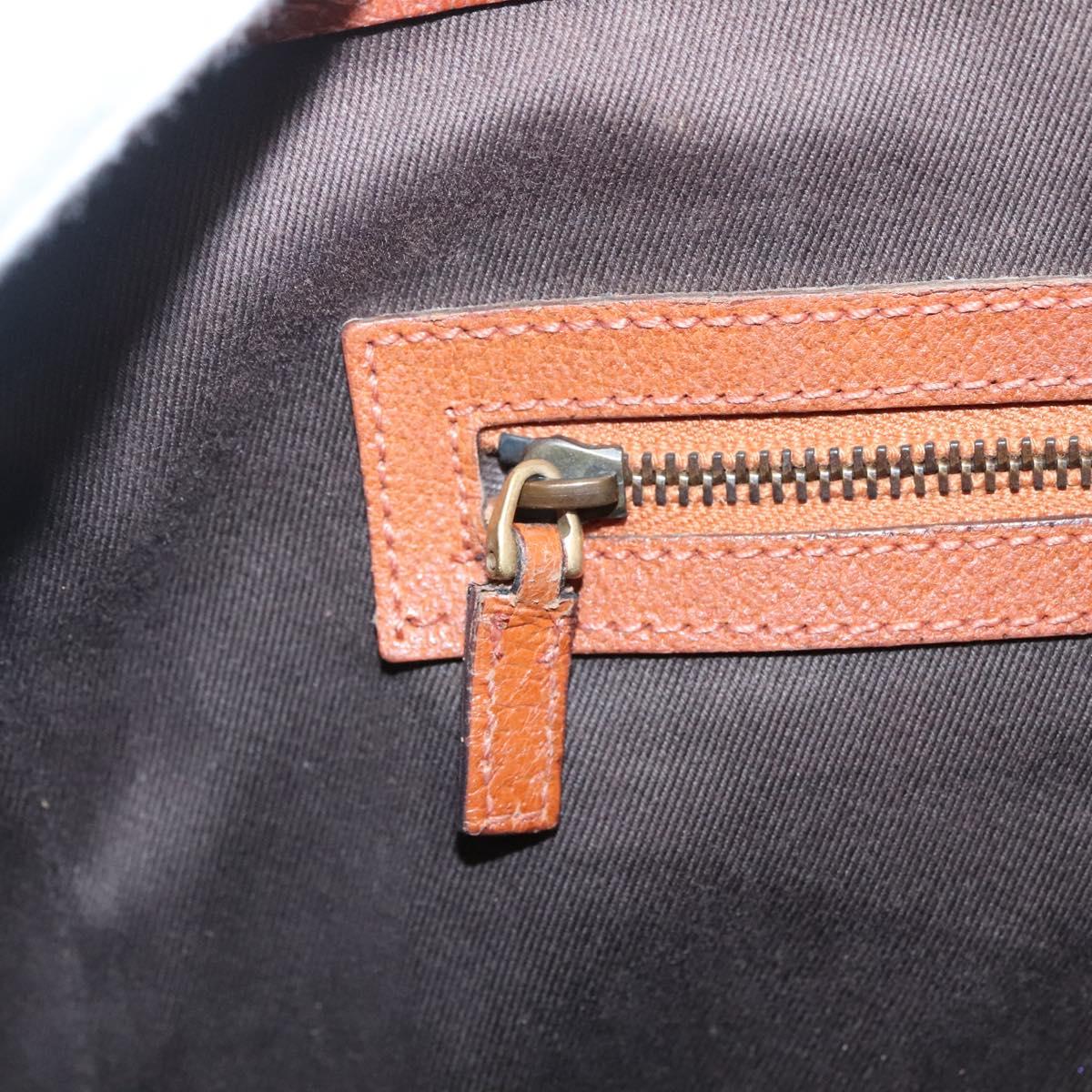 GUCCI GG Canvas Hand Bag Beige 120897 Auth ep10675